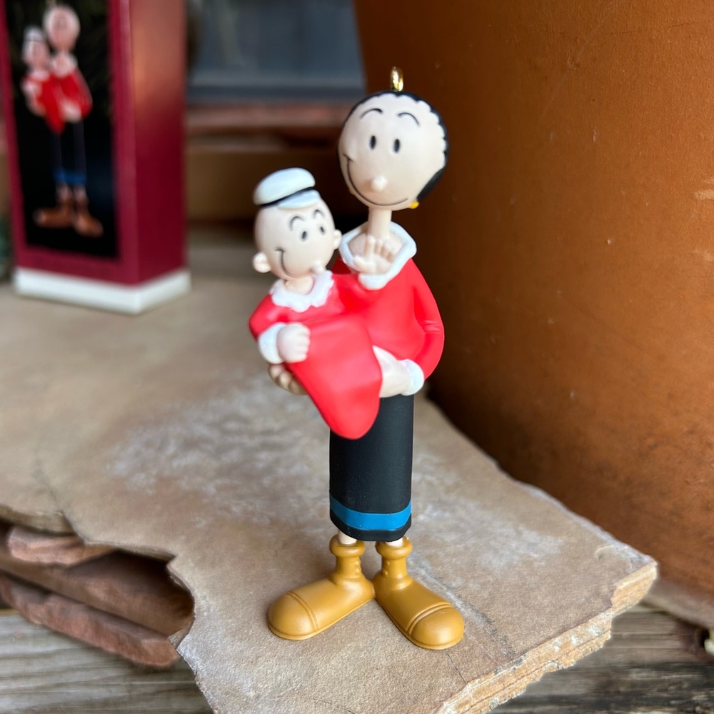 Hallmark Olive Oyl and Swee Pea Holiday Keepsake Ornament New in Box